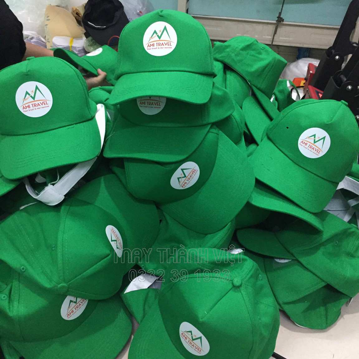 Nón du lịch giá rẻ Điện Biên - Đồng phục may thành việt
