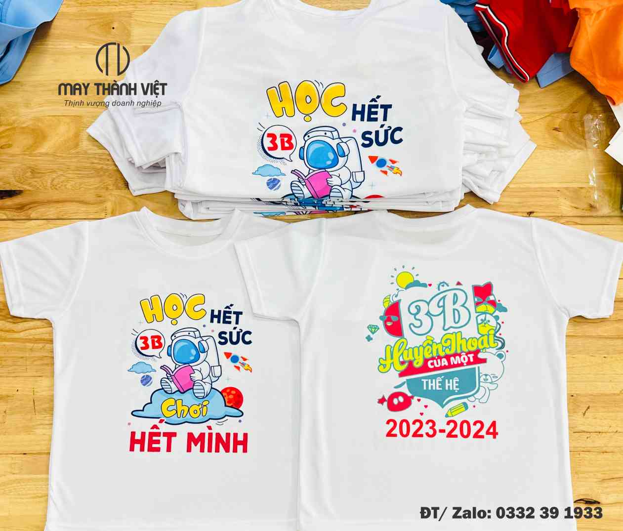 thiết kế áo lớp