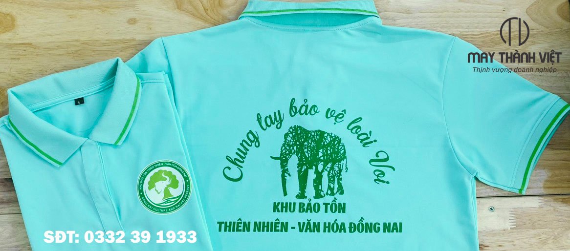 Xưởng may áo thun đồng phục công ty đẹp