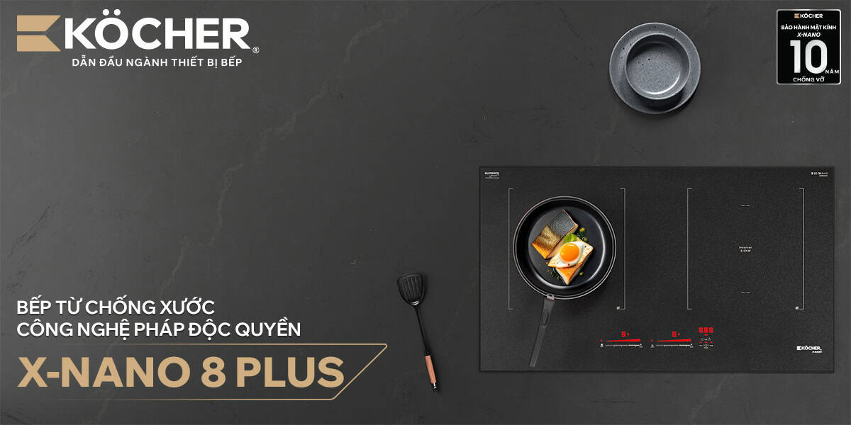 Bếp từ kocher x-nano 8 plus
