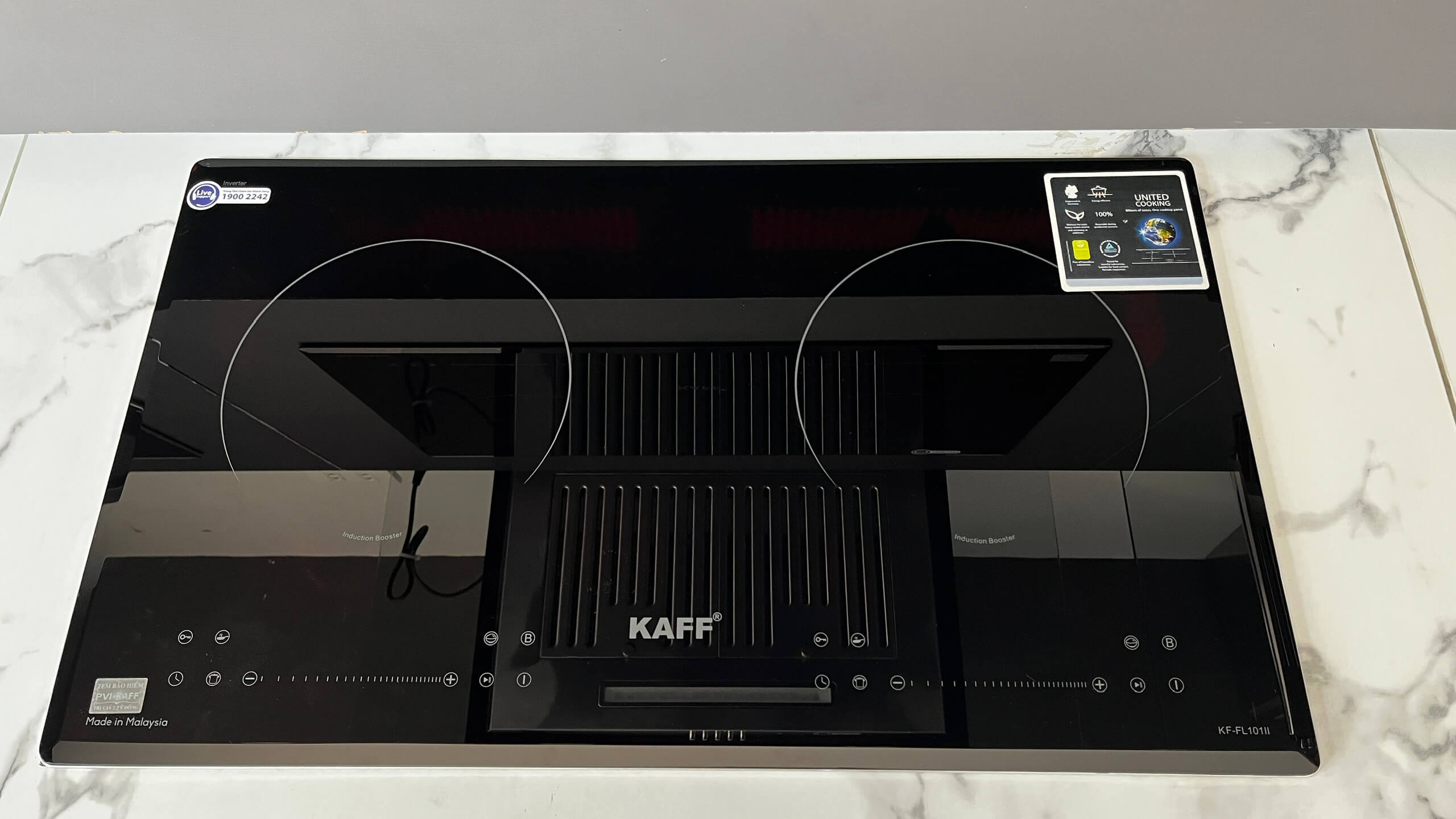 Bếp từ đôi Kaff KF-FL101ii