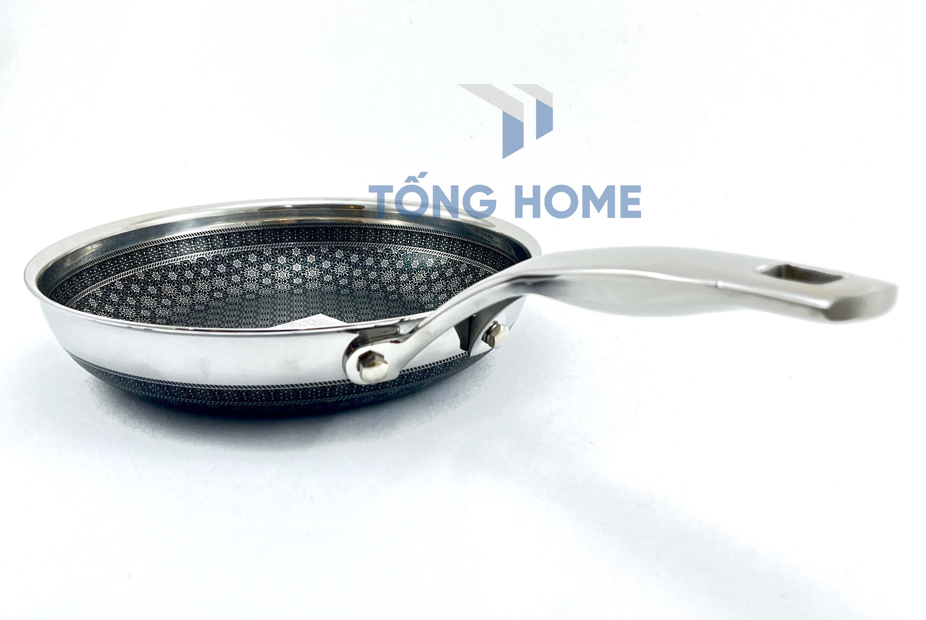 Chảo Noon Song inox 3 lớp đáy từ chống dính 2 mặt Kims Cook