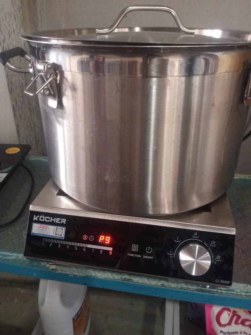 Hình ảnh sử dụng bếp Kocher CI-3500F
