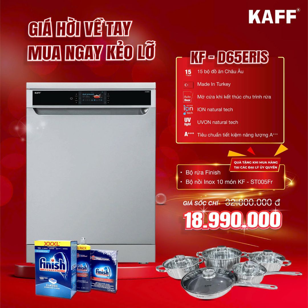 KF-D65ERIS: Mạnh Mẽ, Bền Bỉ Với Công Nghệ Đỉnh Cao