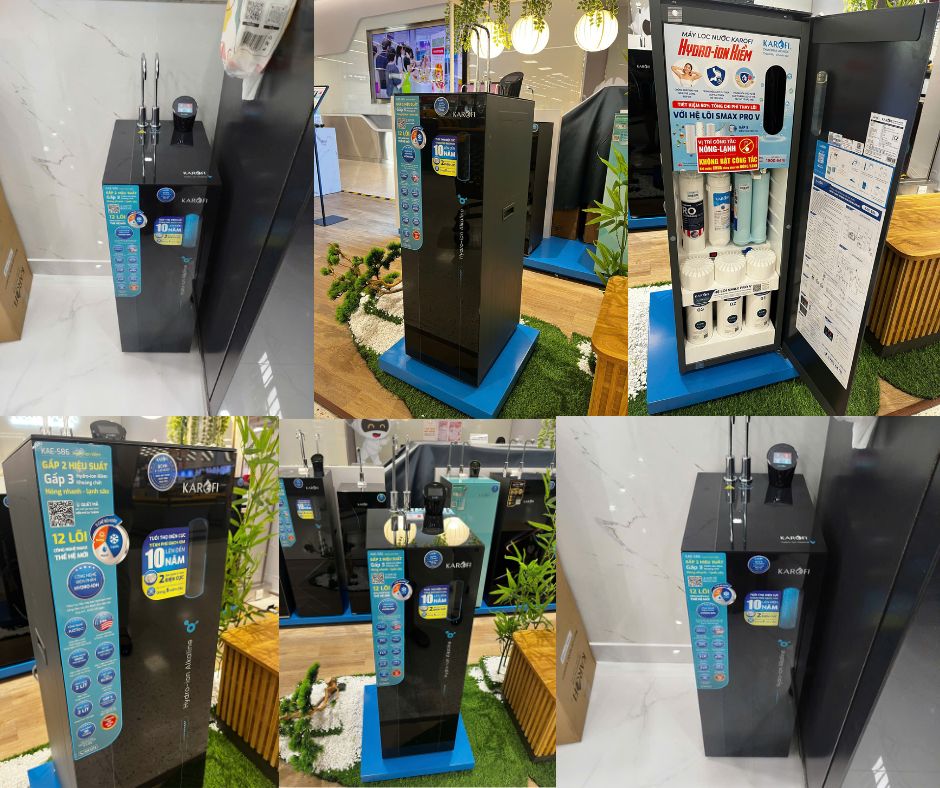 Máy lọc nước nóng lạnh Hydro-ion kiềm Karofi KAE-S86 – Đỉnh cao công nghệ sống khỏe
