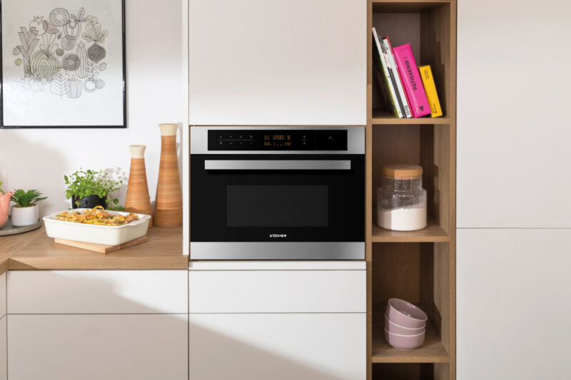 Lò Nướng Âm Tủ Kocher KMEU-1050: Đa Năng 3 Trong 1, Nâng Tầm Nghệ Thuật Ẩm Thực