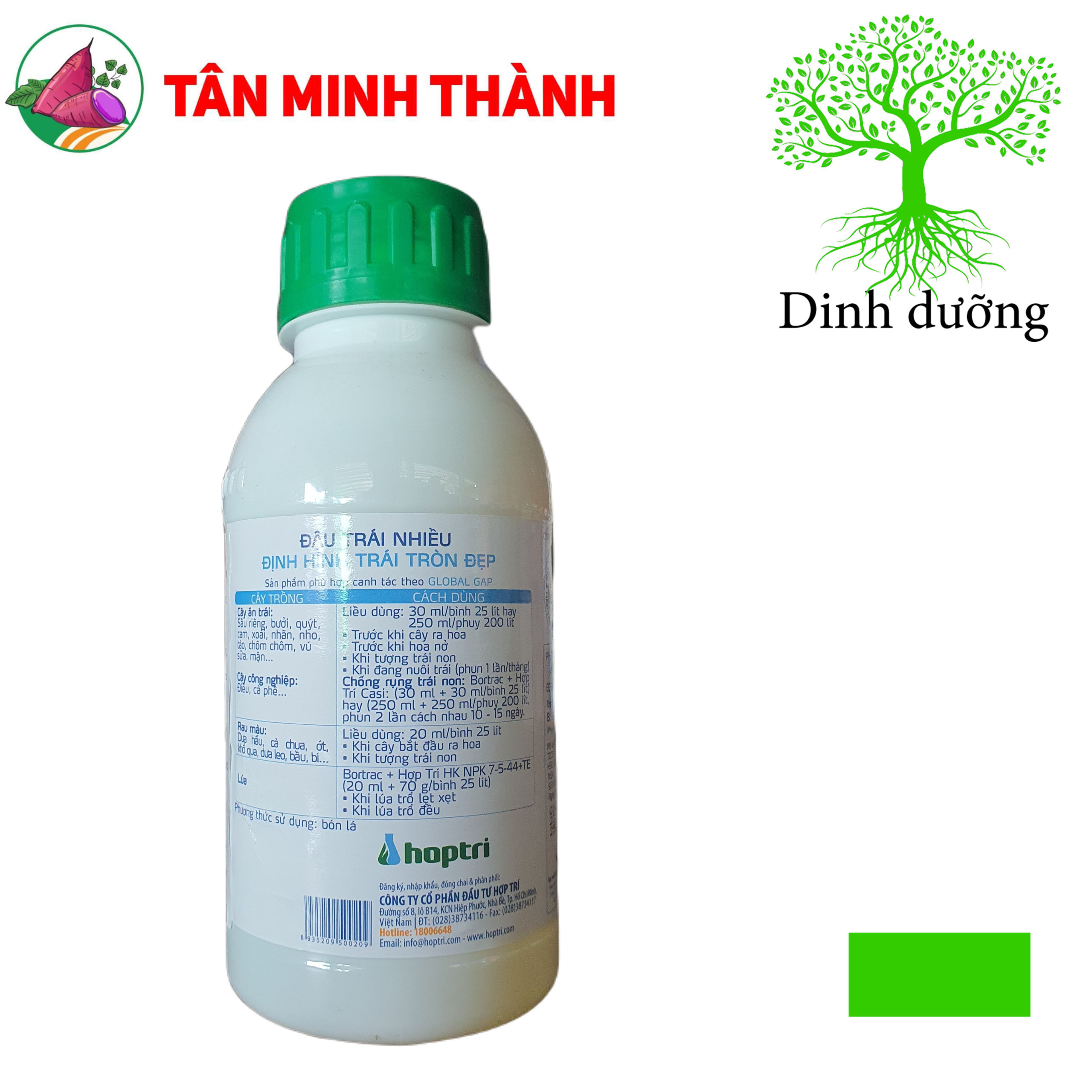Bortrac Yara Vita - Thuốc kích thích ra hoa, đậu trái, tăng sức sống hạt phấn, tăng tỷ lệ thụ phấn