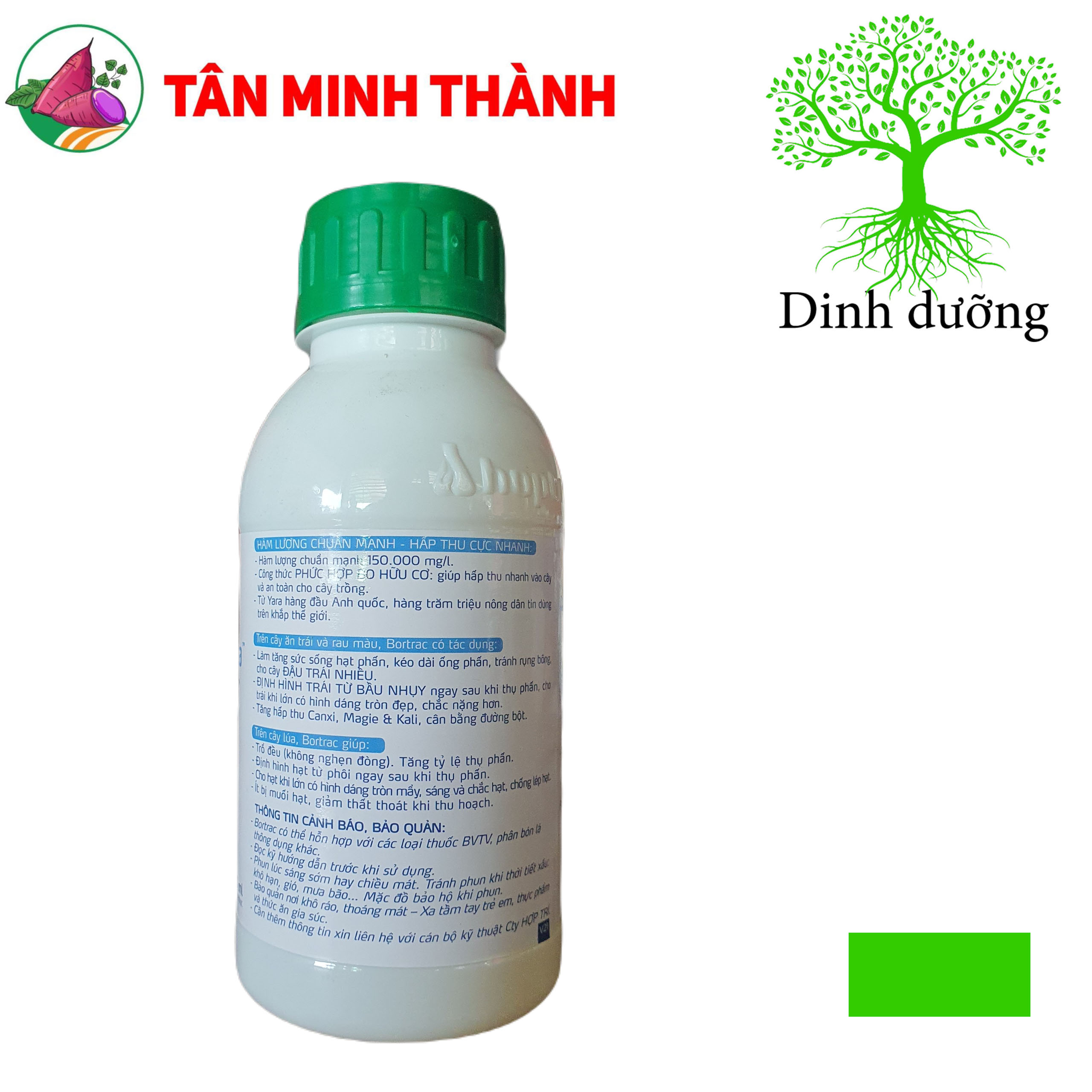 Bortrac Yara Vita - Thuốc kích thích ra hoa, đậu trái, tăng sức sống hạt phấn, tăng tỷ lệ thụ phấn
