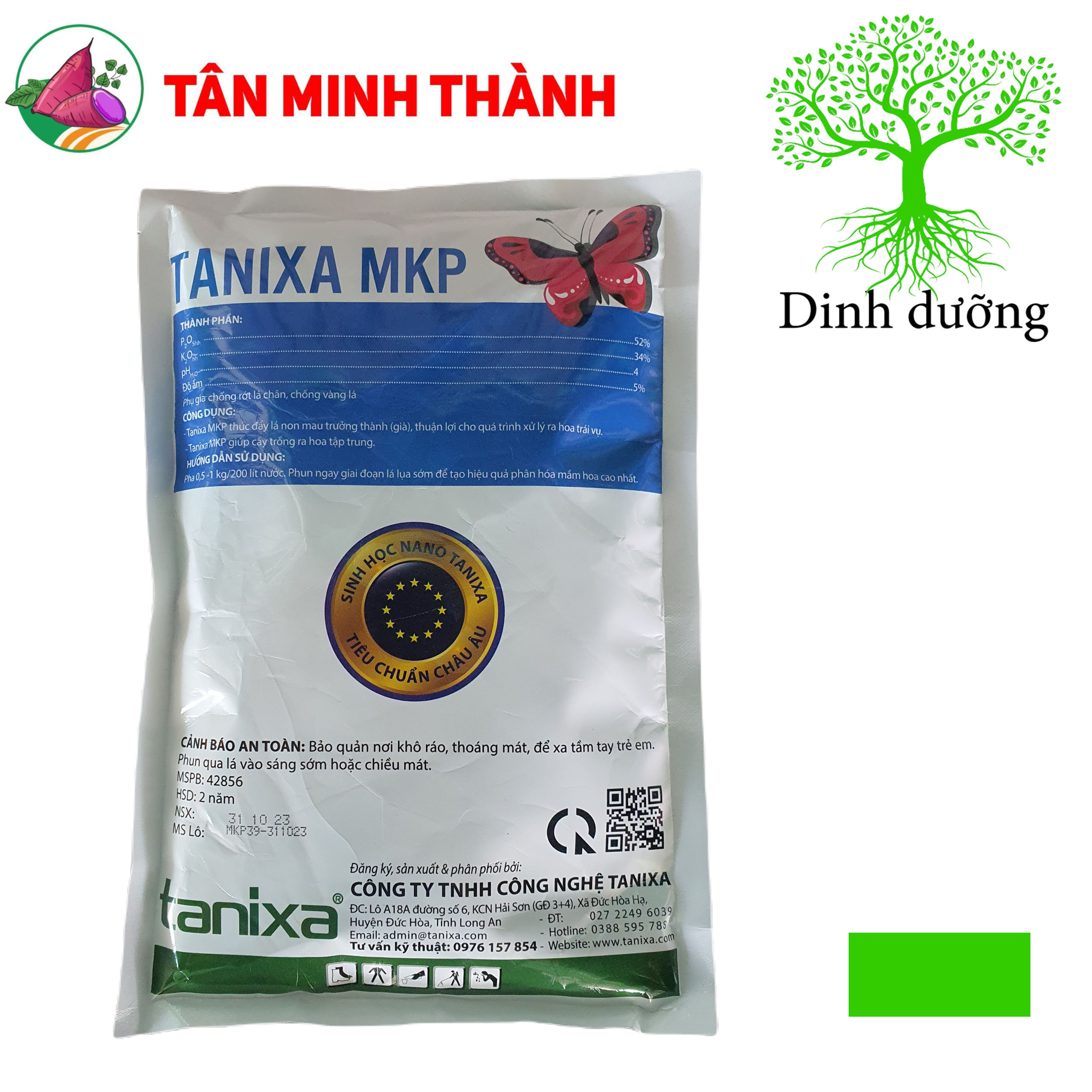 MKP 0-52-34 - Thuốc xử lý ra hoa nghịch vụ, ra hoa tập trung, phân hóa mầm hoa