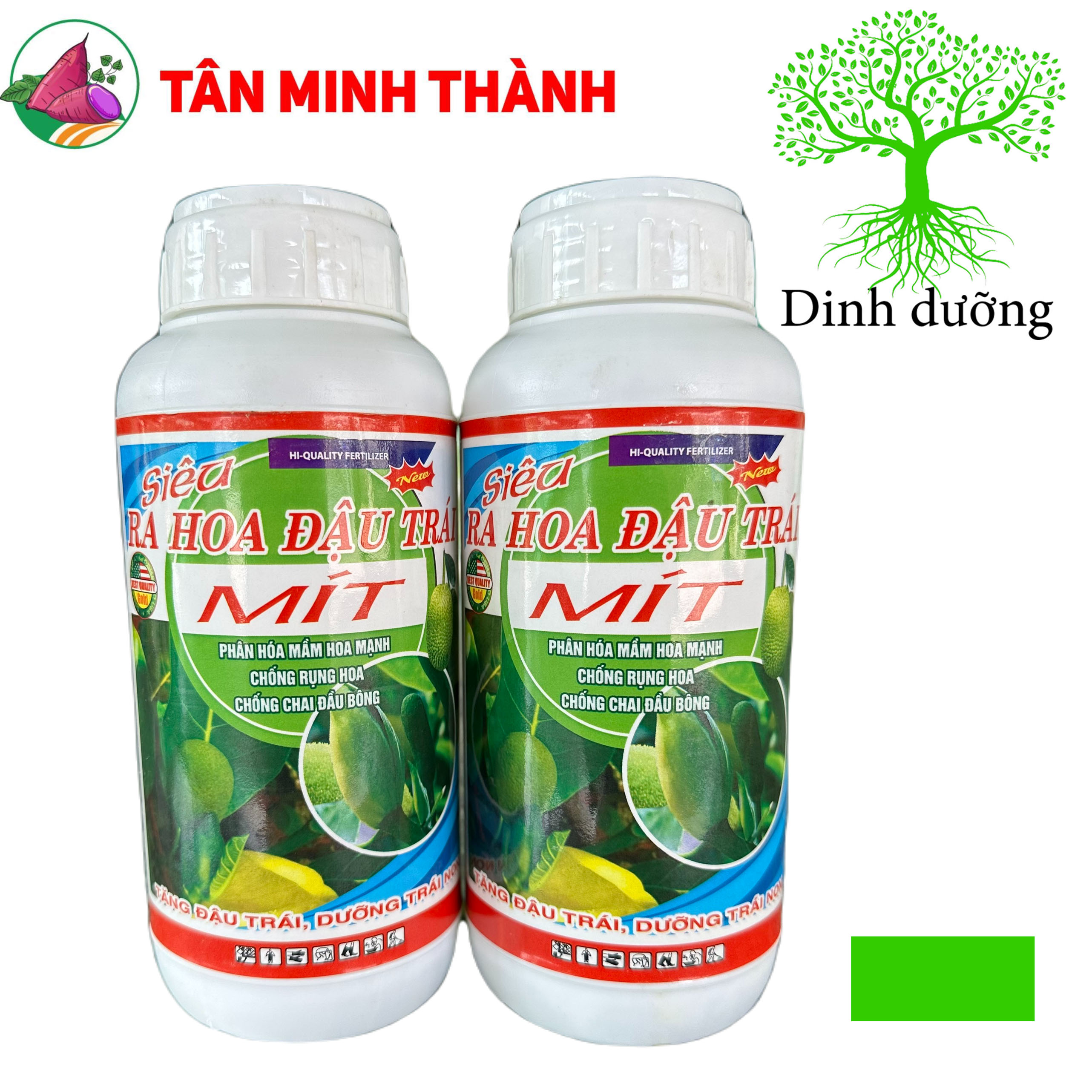 Siêu ra hoa đậu trái Mít 999 - Phân hóa mầm hoa, đậu trái chống rụng hoa, chống chai đầu bông