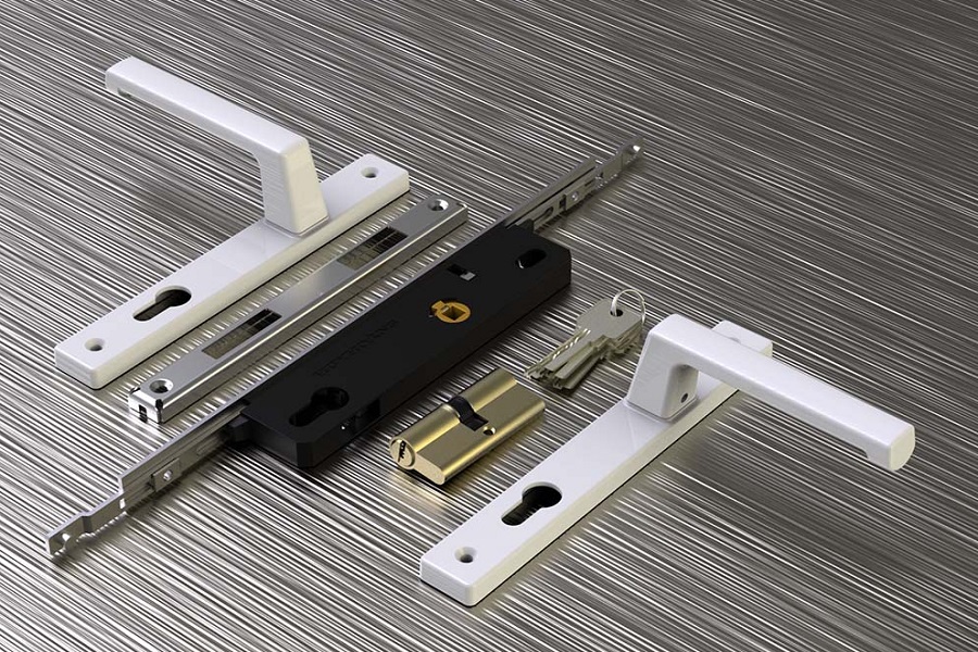 Ứng dụng cửa khóa cửa nhôm