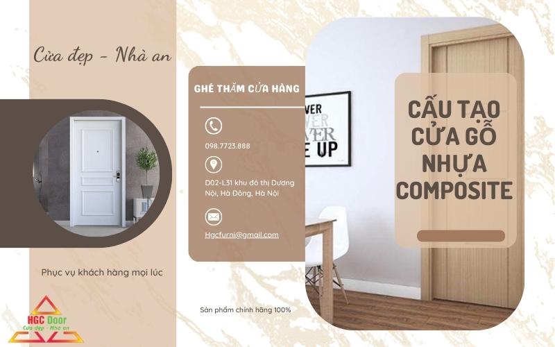 thành phần cấu tạo cửa gỗ nhựa composite