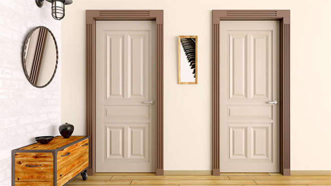 Ưu nhược điểm của cửa gỗ công nghiệp so với cửa gỗ tự nhiên