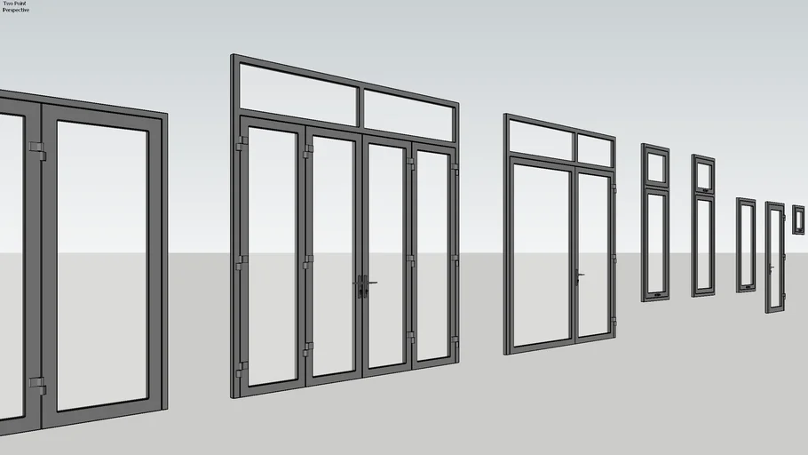 Cấu tạo của cửa nhôm kính chi tiết