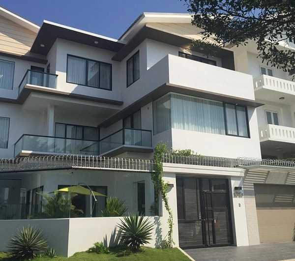 cửa nhôm kính đẹp nhất tại các biệt thự