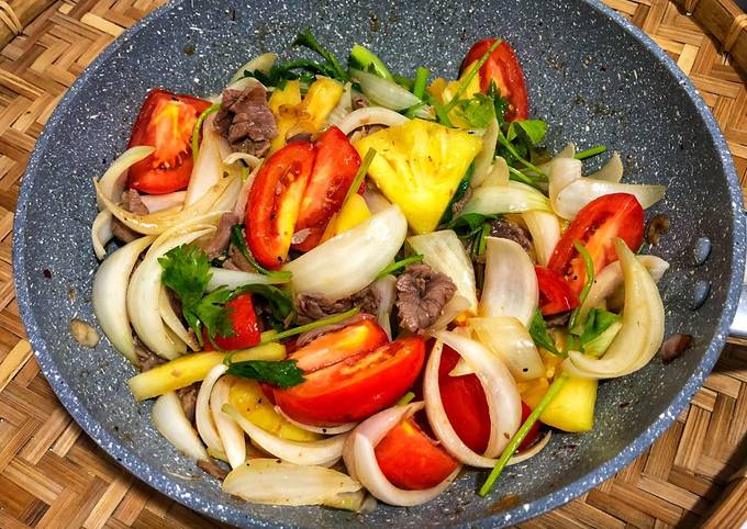 Thịt Bò Xào Gì Ngon? - Hãy Thử Xào Chua Ngọt