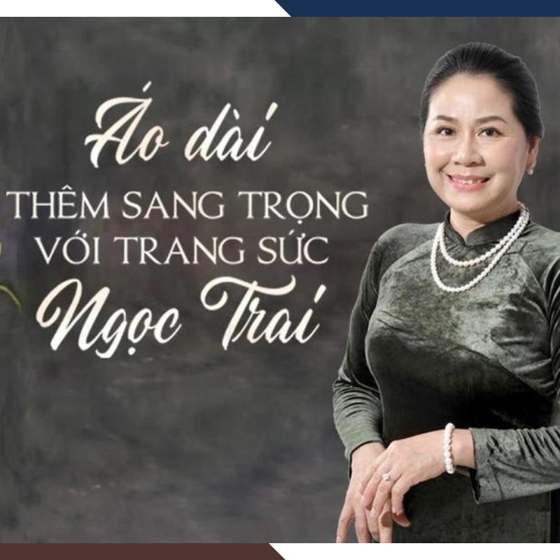Vòng cổ ngọc trai cho phụ nữ trung niên