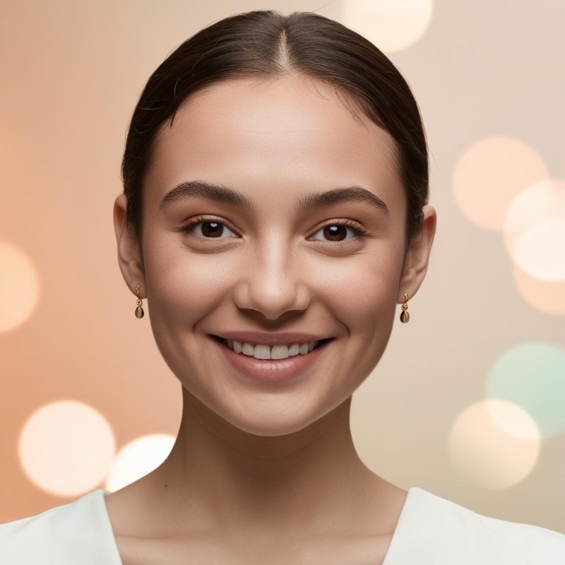 Mặt Tròn Đeo Bông Tai Nào Hợp? Bí Quyết Chọn Bông Tai Cho Mặt Tròn Thêm Thon Gọn