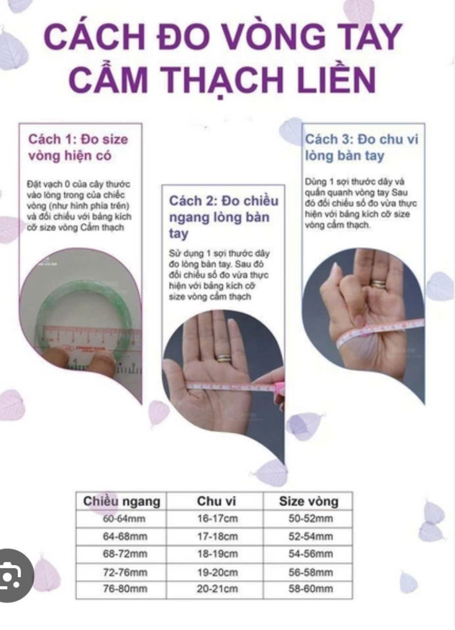 Cách đo size lắc tay tặng bạn gái như thế nào để vừa tay?