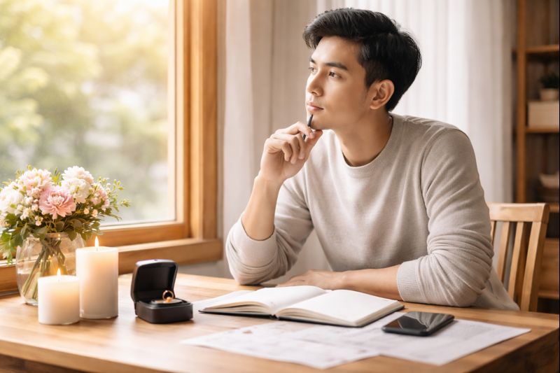 Chuẩn bị kiến thức trước khi cầu hôn để giảm áp lực và tránh sai sót