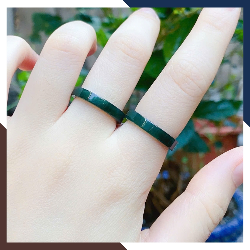 Đeo nhẫn đá liền khối khi gõ bàn phím không tạo cấn