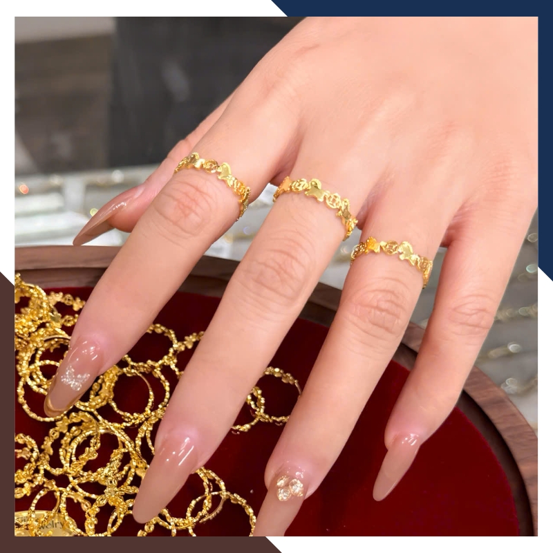 Lựa chọn nhẫn vàng theo bối cảnh và nhu cầu sử dụng