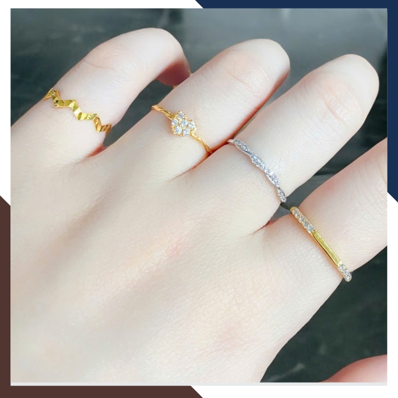 Nhẫn nhỏ là gì? Xu hướng nhẫn nhỏ tinh tế, thanh lịch