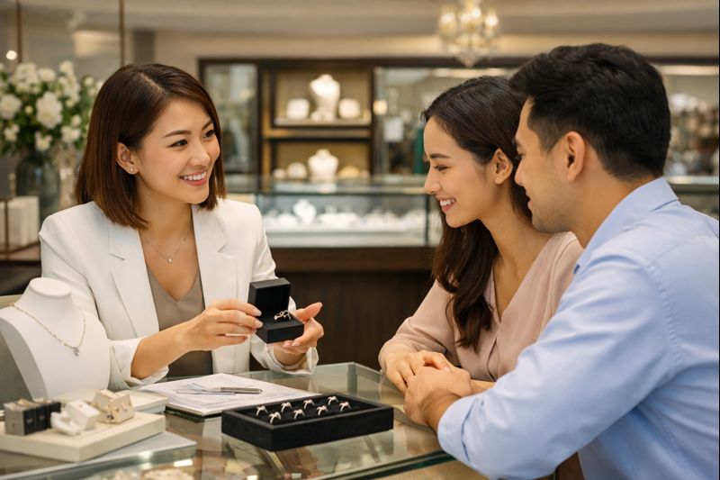 Tiêu chí lựa chọn nơi mua nhẫn cầu hôn uy tín và minh bạch