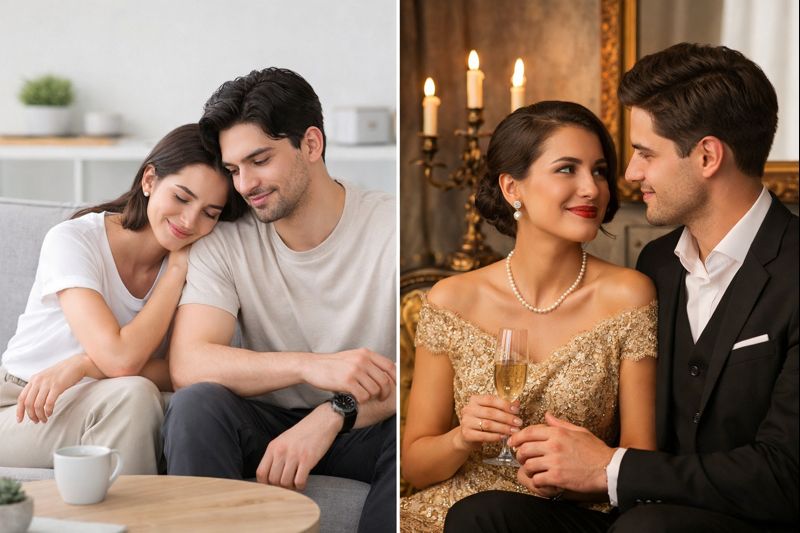 So sánh phong cách nhẫn cầu hôn tối giản và cổ điển gắn với lối sống người đeo