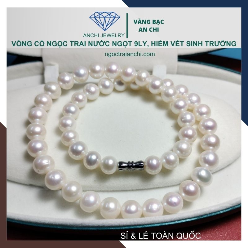 Vòng Cổ Ngọc Trai Cho Phụ Nữ Trung Niên