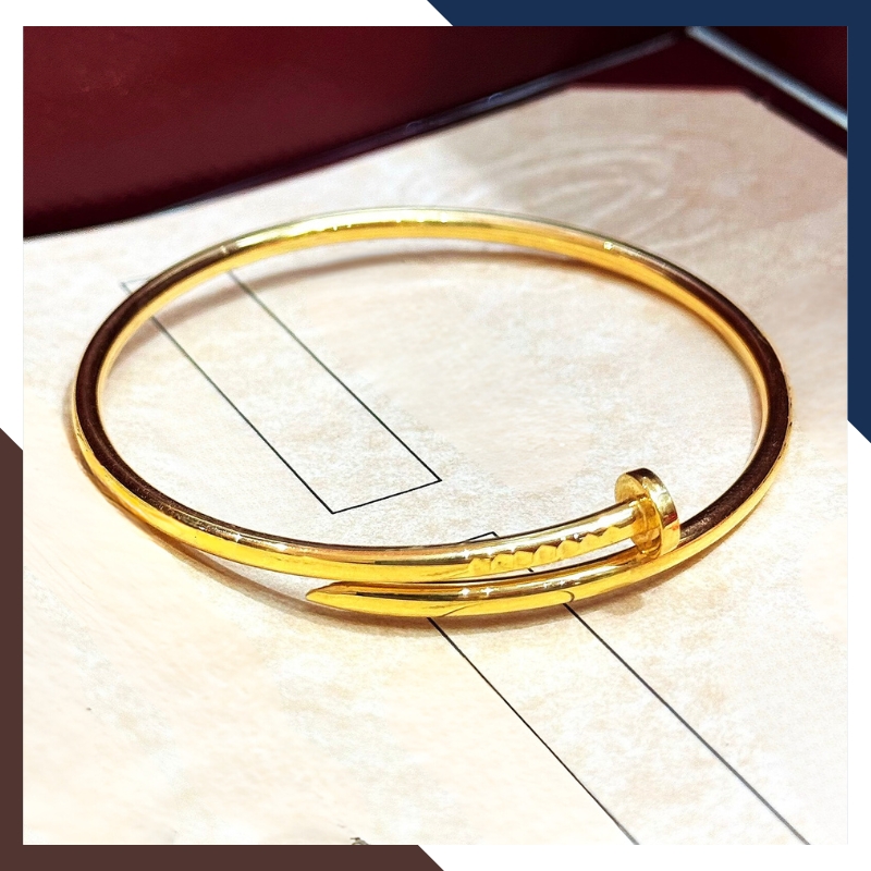 Vòng Cartier Đinh Đơn Giản, Cá Tính và Phá Cách