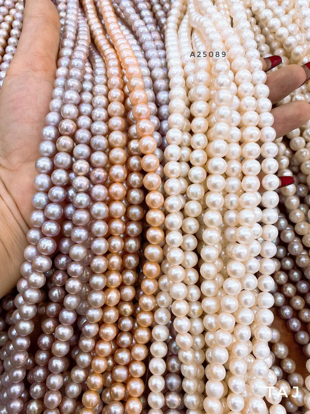 Bán sỉ chuỗi ngọc trai nguyên liệu
