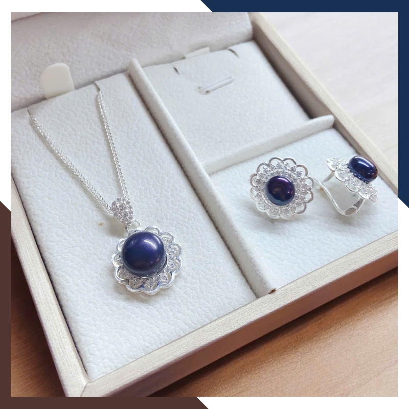 Bộ Trang Sức Ngọc Trai Cho Mẹ BTSNT173 | Quà Tặng Ý Nghĩa