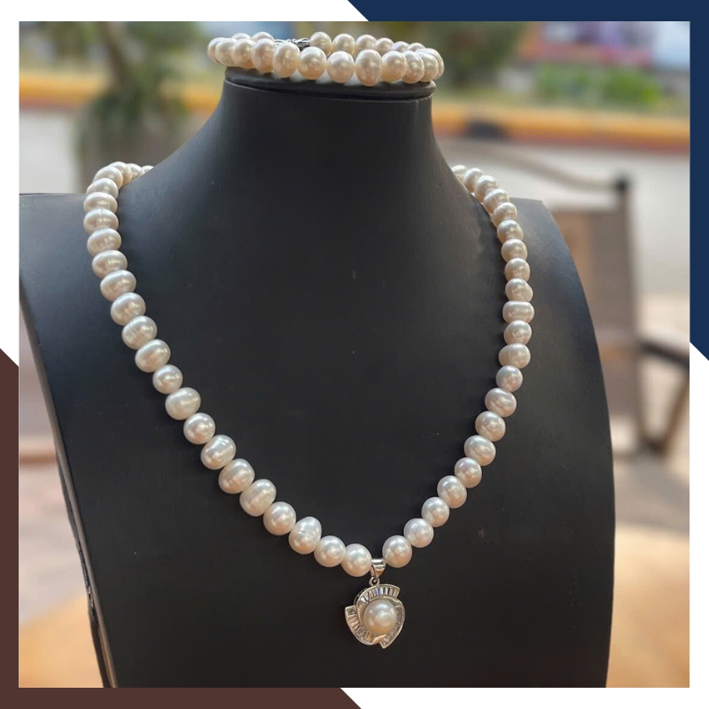 Bộ trang sức ngọc trai cho mẹ BTSNT99