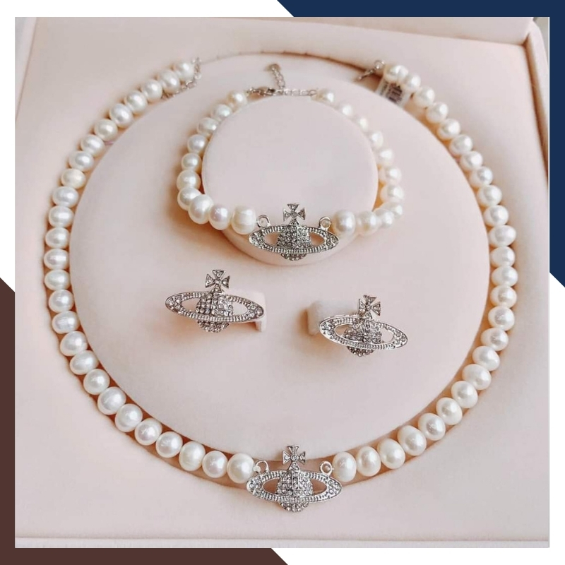 Vòng cổ ngọc trai nước ngọt