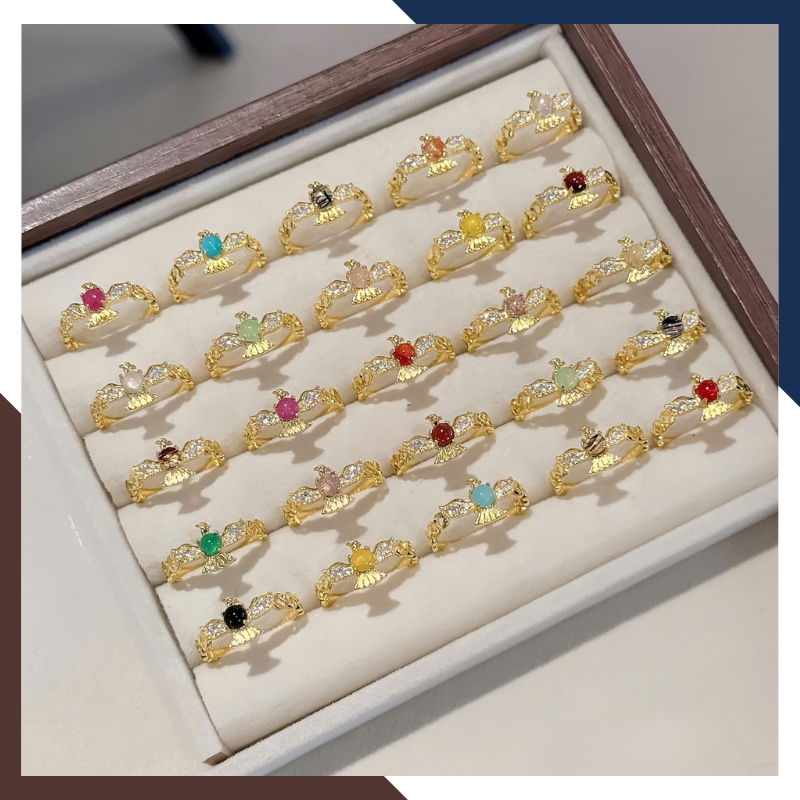 Bộ trang sức phượng hoàng vàng 10K BTSV31 – Thiết kế đồng bộ, ý nghĩa