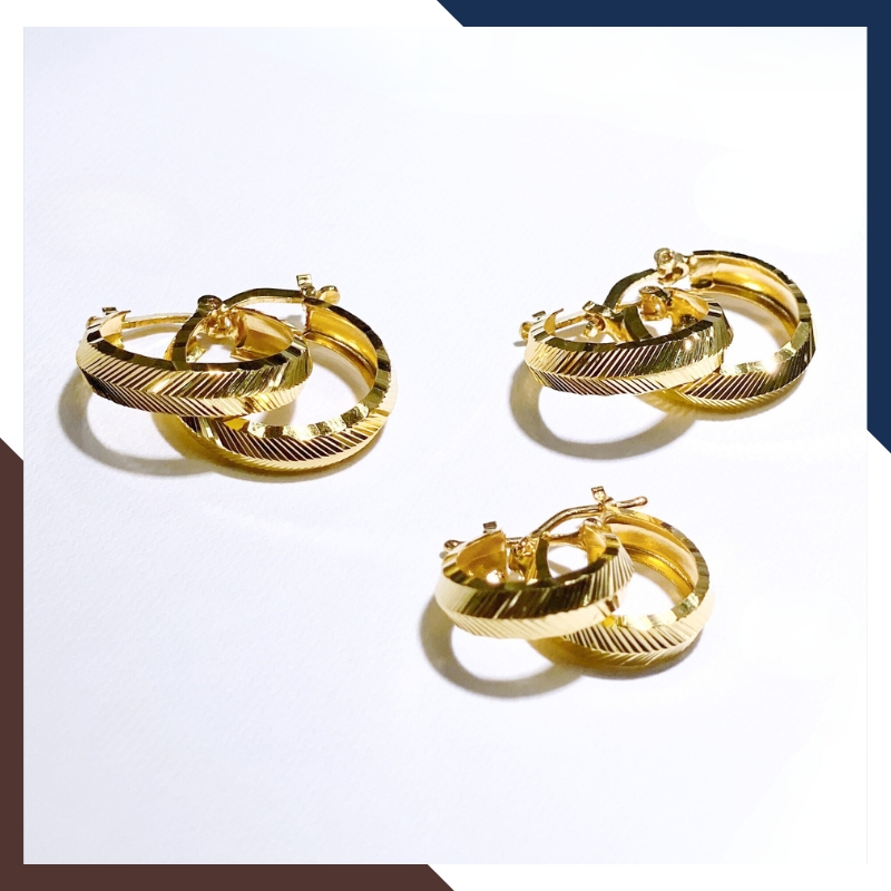 Bông tai vàng cho mẹ, phụ nữ trung niên