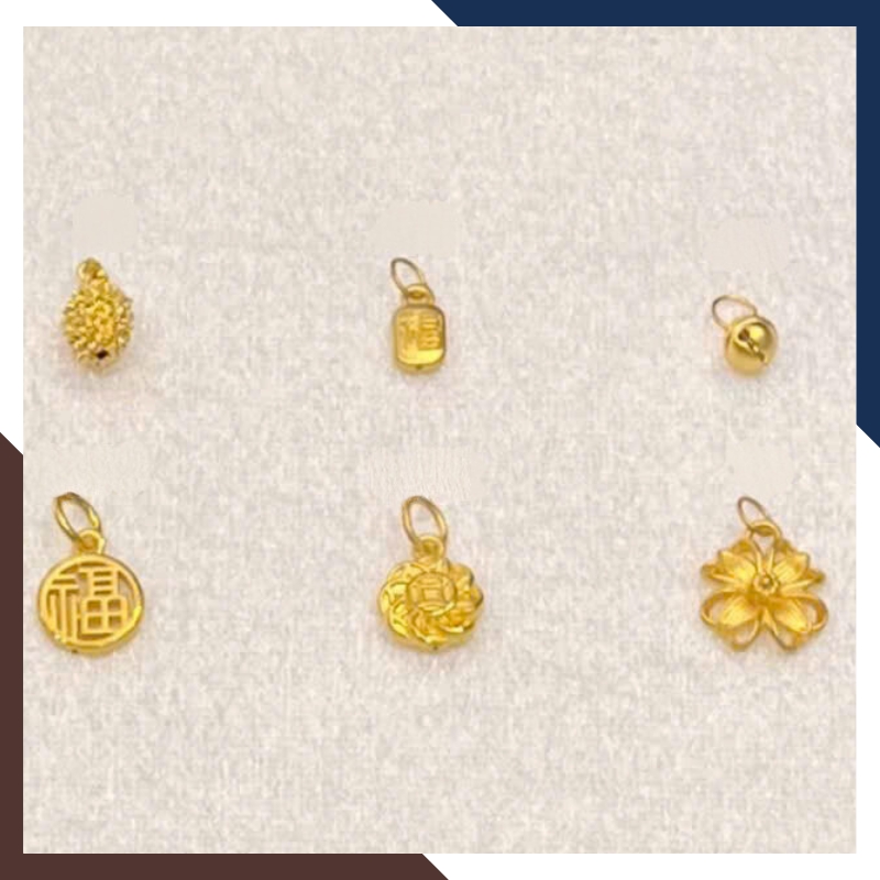 Charm Vàng 24k 9999 Nhiều Mẫu CHARMV108