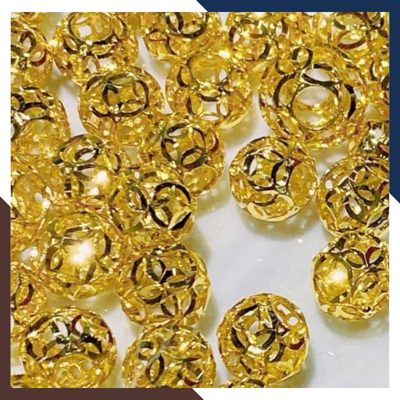 Charm Vàng Tây 10K Nhiều Mẫu Cho Nữ May Mắn Tài Lộc Mã CHARMV135