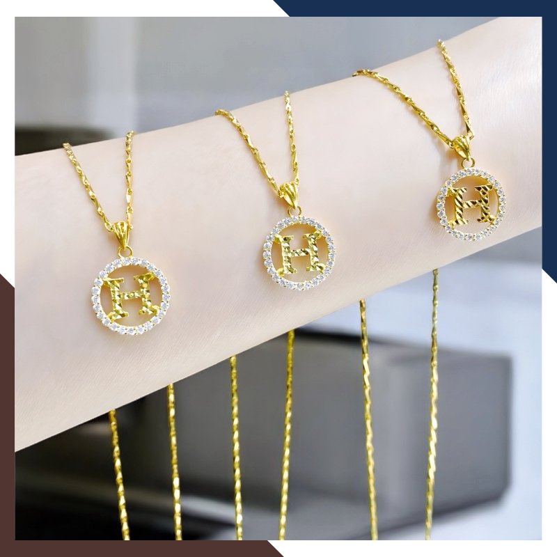 Dây Chuyền Vàng Cho Phụ Nữ Trung Niên Nhiều Mẫu Sang Trọng DCVN291 | Vàng Tây 10k