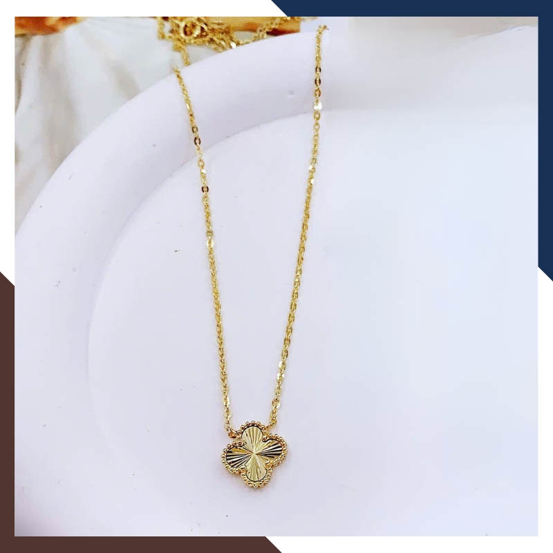 Dây Chuyền Vàng Nữ Cỏ 4 Lá DCVN367