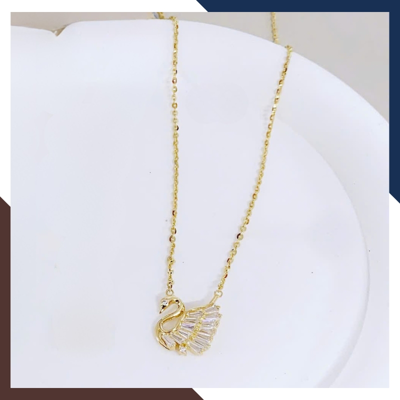 Dây Chuyền Vàng Nữ Mặt Thiên Nga DCVN216