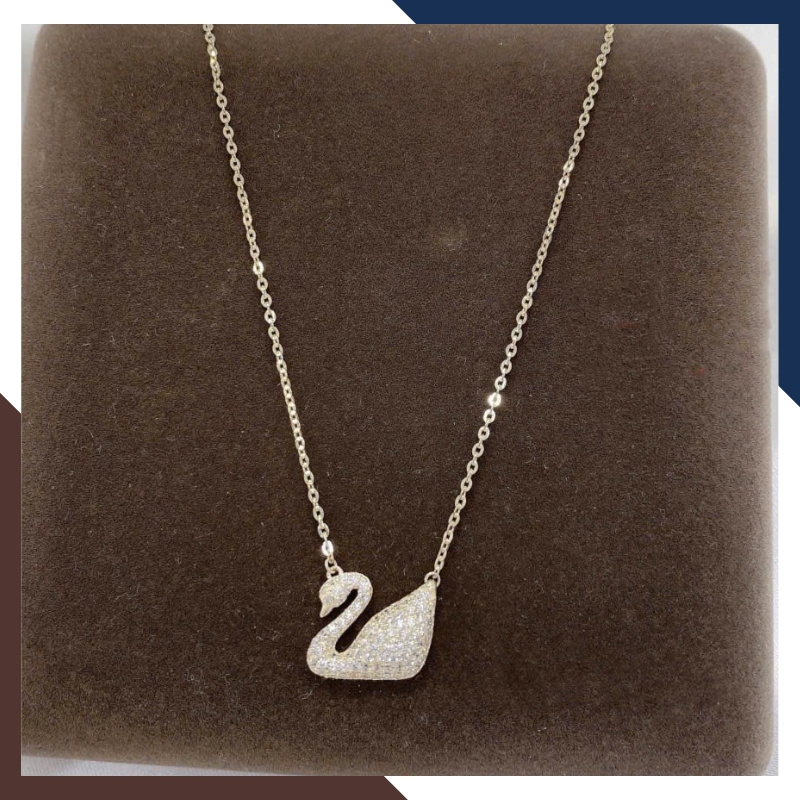 Dây Chuyền Vàng Nữ Mặt Thiên Nga DCVN216