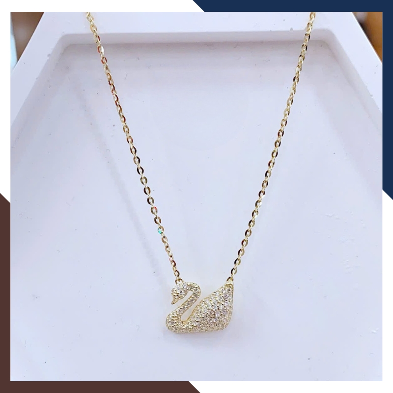 Dây Chuyền Vàng Nữ Mặt Thiên Nga DCVN216