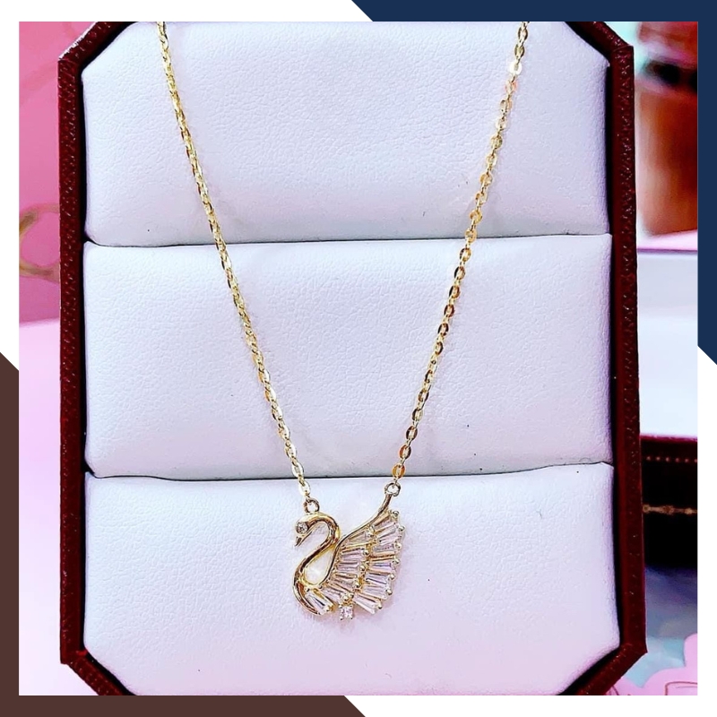 Dây Chuyền Vàng Nữ Mặt Thiên Nga DCVN216