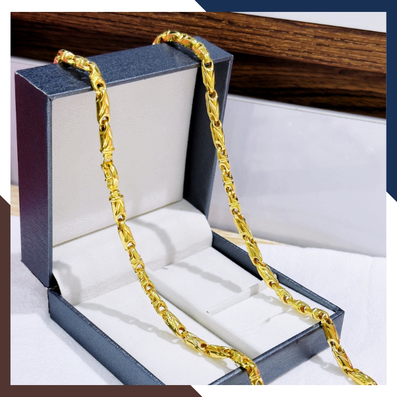 Dây Chuyền Vàng Tây Nam 2 Chỉ Nhiều Mẫu Mới Đẹp DCVNA15 | Vàng 10k