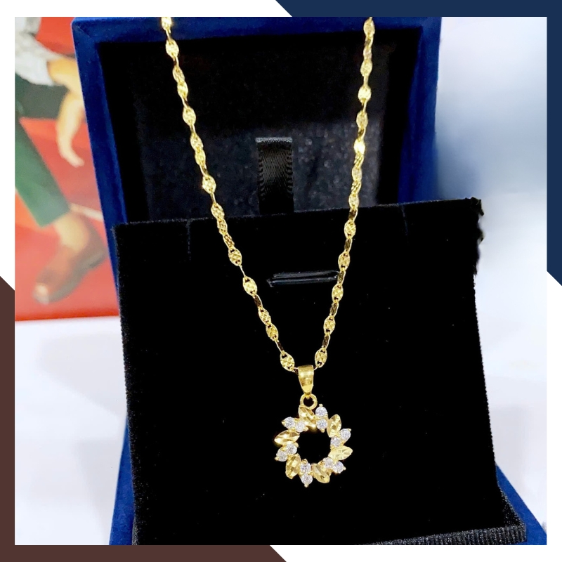 Dây Chuyền Vàng Tây Nữ 10k DCVN279