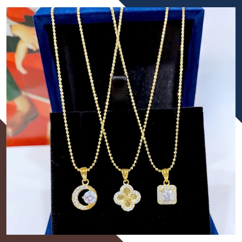 Dây Chuyền Vàng Tây Nữ 10k DCVN279