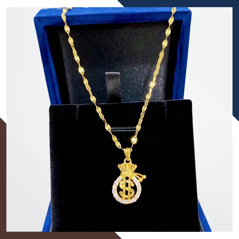 Dây Chuyền Vàng Tây Nữ 10k DCVN279