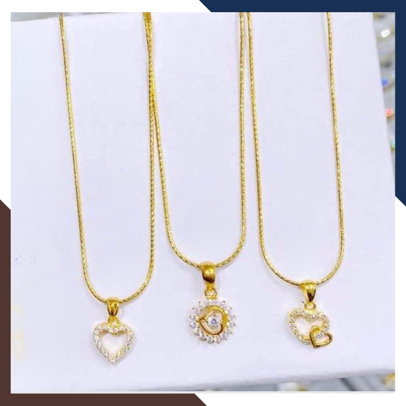 Dây Chuyền Vàng Tây Nữ 10k Mặt Trái Tim DCVN233 – Món Quà Ý Nghĩa Cho Bạn Gái